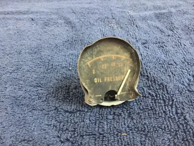 68 70 Roadrunner GTX Super Bee B Body Oil Pressure Rallye Gauge 2857171-G #3 - Image 1 of 2
