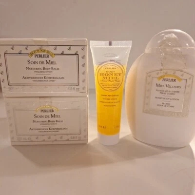 4 Honey Soin De Miel Velours Perlier Lot Shower Cream 2 6.8 Body Balm 8.4 Lotion - Image 1 of 4