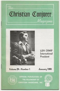 The Christian Conjurer Magic Magazine Januar 1980 LEN CAMP International Pres - Bild 1 von 1
