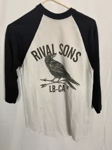 Rival Sons LB-CA schwarz-weißes T-Shirt Augusta Sportswear Gr. S - Bild 1 von 4