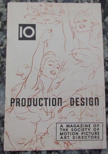 PRODUCTION DESIGN, A MAGAZINE OF THE SOCIETY OF MOTION PICTURE ART DIRECTORS '51 - Imagen 1 de 12