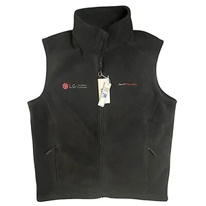 Core 365 Herren Größe Large neu Fleece Audio Port Taschen durchgehender Reißverschluss - Bild 1 von 10