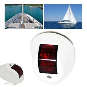 Porta LED Luce Navigazione Marina Barche Copertura Timone Supporto Laterale 1PZ - Foto 1 di 7