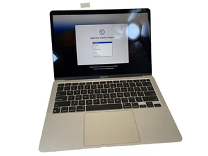 APPLE MacBook Air A2337 2020 M1 128GB 8GB Silver Sonoma -Good - Picture 1 of 12