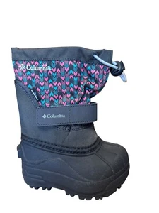 Columbia Kids Powderbug Plus II Toddler Winter Snow Boots size 6 - Picture 1 of 6