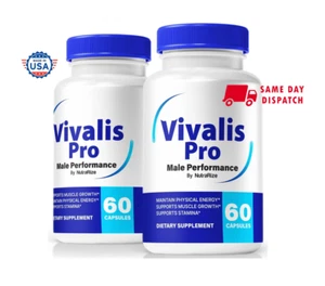Vivalis Pro Pills - Premium Male Formula for Fast Acting Energy, Endurance - Picture 1 of 9