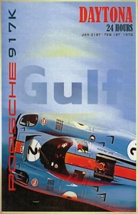 AWESOME Daytona 24 hours 1970 917k POSTER - Picture 1 of 1