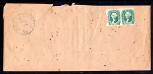 US 1863 CIVIL WAR CONFEDERATE COVER HOWARDVILLE, VA. TO A CAPTAIN - Picture 1 of 2
