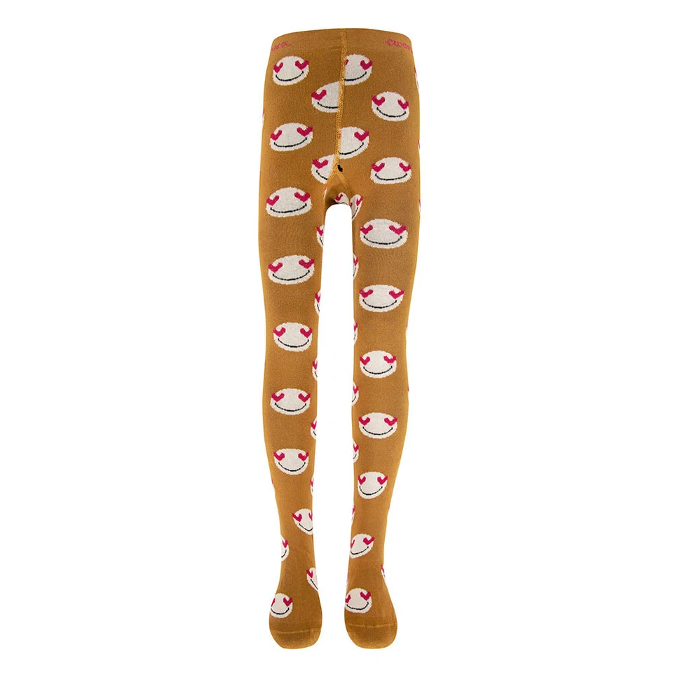 EWERS Strumpfhose Smileys gemustert Kinder Mädchen
