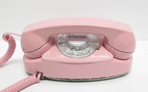Teléfono eléctrico Pink Western Rotary Princess - restauración completa - Imagen 1 de 1