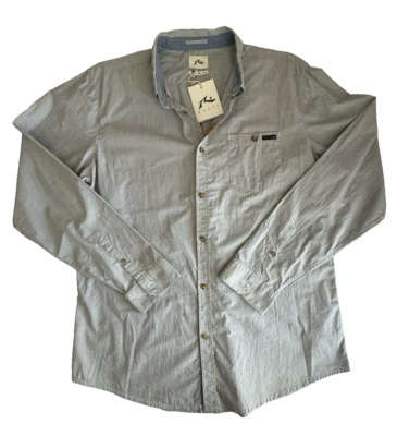Rusty Sonar Pin L/S Shirt Button Up New W Tags Men’s XL - Image 1 of 4
