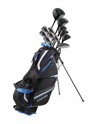 Aspire PRO-X 19 Piece Men's Complete Right Hand Golf Club Set - Reg & Tall Sizes - Image 1 of 4