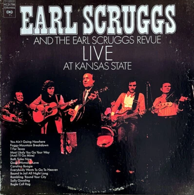 Earl Scruggs / концерт в штате Канзас / 1972 виниловая пластинка альбом / EX / очищенный - Изображение 1 из 3