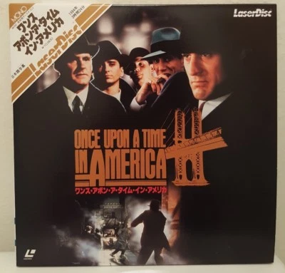 04053 F/S by AIR VG Laserdisc ONCE UPON A TIME IN AMERICA w/OBI from Japan - Image 1 of 2