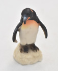 Vintage King Penguin Figurine Statue Ornament