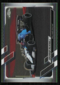2021 Topps Chrome Formula 1 #114 George Russell/F1 Cars - Picture 1 of 2