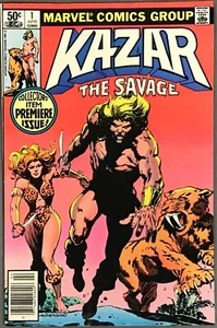 [Stan Lee]     Ka-Zar the Savage    Issue #1     Premiere Issue     April, 1981 - Picture 1 of 4