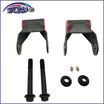 1.5" or 2" Lift Kit Rear Shackle For 1988-1999 Chevy GMC C1500 C2500 2WD Foto 1 de 4