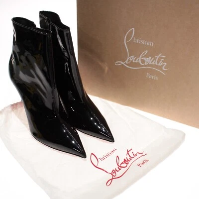 Christian Louboutin NWB Sporty Kate Ankle Booties Size 41 US 11 in Black Leather - Image 1 of 4
