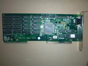 EliteGroup VideoImage VI-710/711 Cirrus Logic CL-GD5428-80 1MB VLB Grafikkarte - Bild 1 von 6