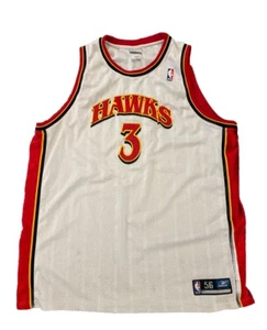 Atlanta Hawks Jersey About-Rahim Mens 56 White Reebok - Picture 1 of 10