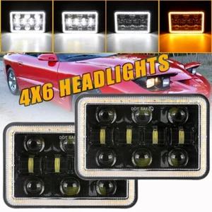 Par de faros LED DOT DRL para Pontiac Trans Am 1998-2002 señal de giro alta baja - Imagen 1 de 12