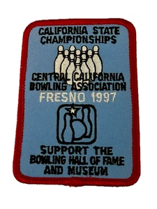 California State Championship Central California Bowling Fresno 1997 Patch - Picture 1 of 6