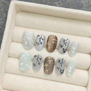 Purely Handmade Fingernails Reusable Pure Hand-painted For Nail Art 2024 Hot - Picture 1 of 9