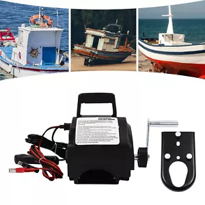 12V Przenośny przewodowy pilot zdalnego sterowania Elektryczna wciągarka linowa 906KG Electric Winch - Zdjęcie 1 z 24