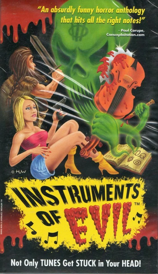 Instruments of Evil VHS Videonomicon 2016 Limited Edition anthology  - Image 1 of 1