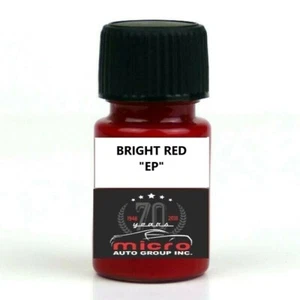 Ford Bright Red EP Touch up Paint Kit With Brush 2 Oz SHIPS TODAY - Picture 1 of 2