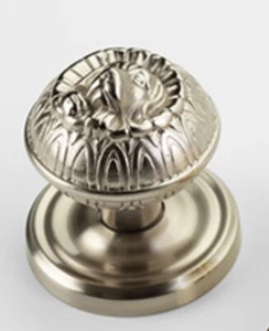Emtek Dog Door Knob US15 Satin Nickel Passage - Picture 1 of 5