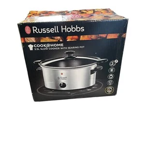 RUSSELL HOBBS Schongarer Cook at Home Slow Cooker Gartopf 22740-56 160W 3,5L - Bild 1 von 4