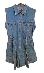 Vintage 80s Levi Strauss Silver Tab Blue Denim Jeans Strampler Gr. L - Indonesia - Bild 1 von 14