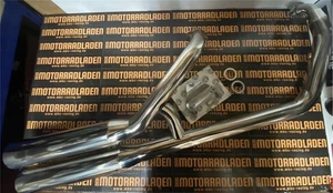 Sistema de escape Falcon Double Groove VTX1300 escape Honda VTX 1300 - Imagen 1 de 7