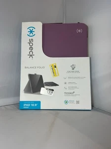 Speck(*) Balance Folio Case for Apple 10.9" iPad (10th Generation)-Plumberry - Picture 1 of 3