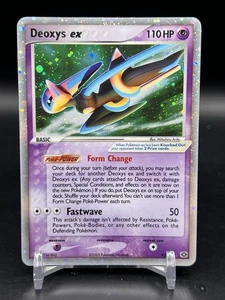 Deoxys ex (Speed Forme) 2005 EX Smaragd 93/106 Holo Rare Pokemon Englisch NM- - Bild 1 von 9