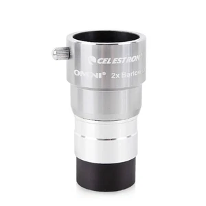 Celestron Omni 2x Barlow Lens HD High-Power Astronomical Telescope Accessory - Picture 1 of 6