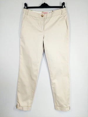 Ted Baker Womens Trousers Size 1 UK 8 Stone Ankle Turn up Side Pockets Casual - Image 1 of 4