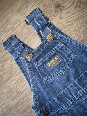 Mono vaquero vintage OshKosh B'Gosh bebé vaquero chaleco 24 meses hecho en EE. UU. Foto 1 de 4