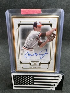 CAL RIPKEN JR. 2024 TOPPS DEFINITIVE FRAMED AUTOGRAPH ORIOLES AUTO 12/30  - Picture 1 of 2