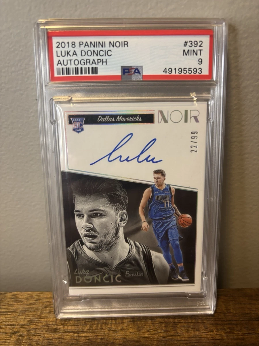 Luka Dončić Autographed Basketball Trading Cards & Accessories for