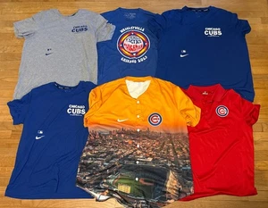 Awesome Men’s XL Chicago Cubs 6 Short Sleeve Shirt Collection Perfect for Games - Picture 1 of 13
