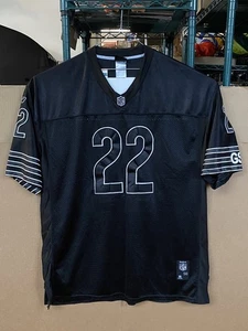 Camiseta deportiva negra de fútbol americano de los Chicago Bears Matt Forte #22 Reebok NFL para hombre talla 56 - Imagen 1 de 12
