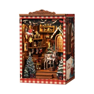 Christmas New DIY Small House Snow 3D Handmade Assembly Christmas Assembly Toys - Picture 1 of 11