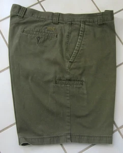 Vintage Dockers Khaki Cotton Men's Shorts Flat Front size W38 - Picture 1 of 8