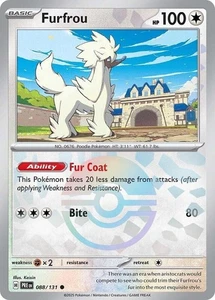Furfrou (Poke Ball Pattern) 088/131 Sv: Prismatic Evolutions Holo - Picture 1 of 1