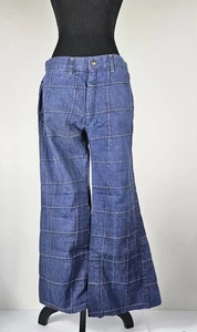 JEANS VINTAGE ONE UP BY NEIMAN-MARCUS VENTANA DAMAS TALLA 34x32 BELLBOTTOMS  - Imagen 1 de 15