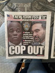 New York Post 11.1.25 +Daily News  - Bild 1 von 4