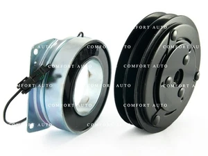 New AC A/C Compressor Clutch Assembly 12V Double Groove T/CCI York 024-21590 - Picture 1 of 3